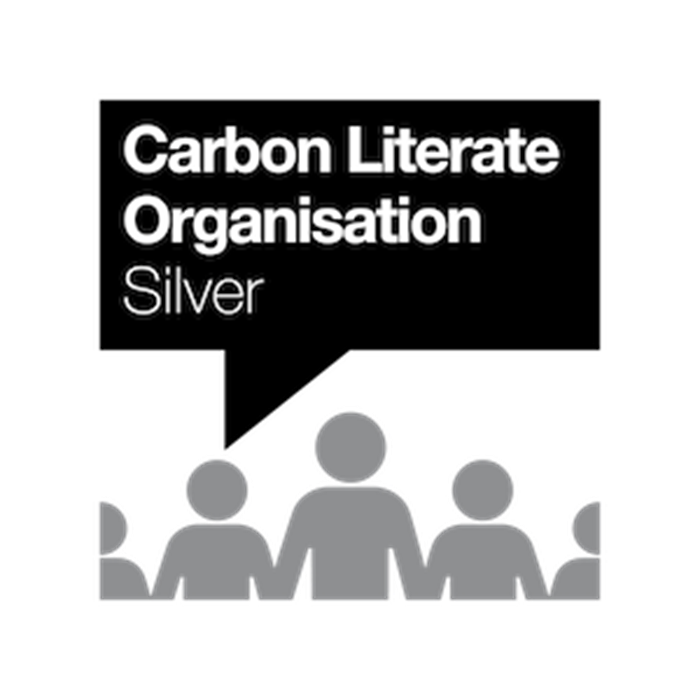 Carbon Literature Organisation badge. Silver.