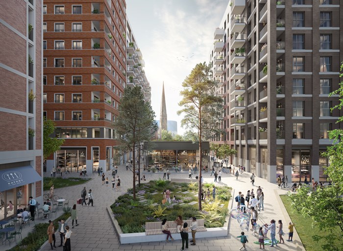 What the scheme may look like once completed.