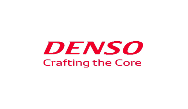 A logo for Denso