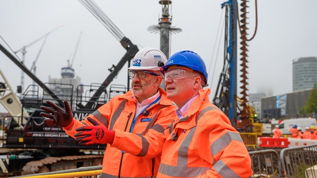 Huw Edwards And Richard Parker (West Midlands Mayor)