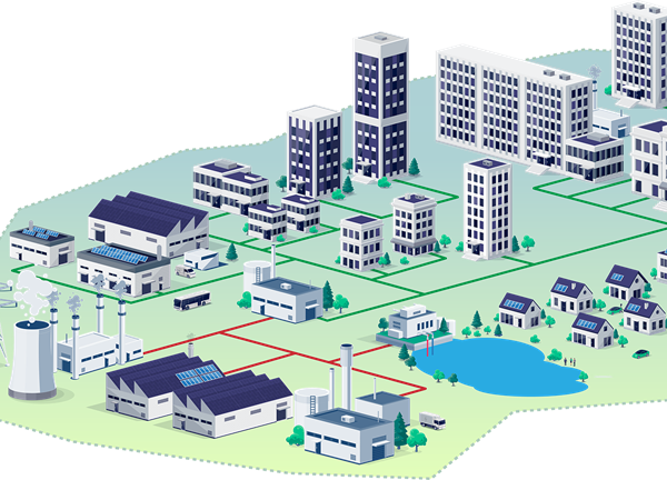 Heat Network Zoning 3D Grid Medium