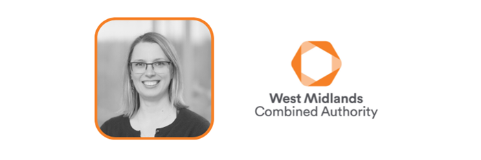 Image of a woman with the WMCA logo next to her