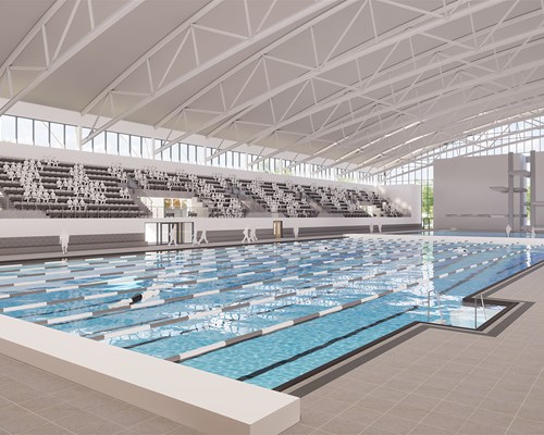 Designs unveiled for the new Sandwell Aquatics Centre