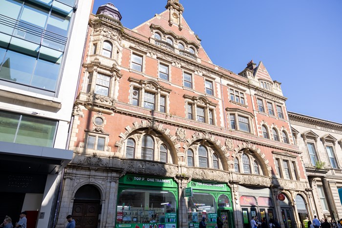 The Murdoch and Pitman Building in Birmingham's Corporation Street