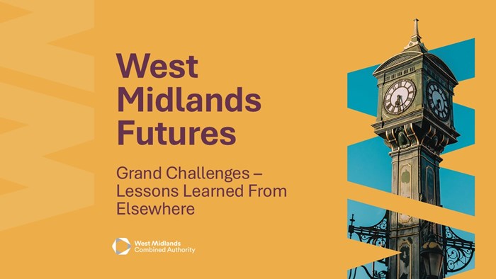West Midlands Futures: Grand Challenges - Lessons Learned From Elsewhere cover image