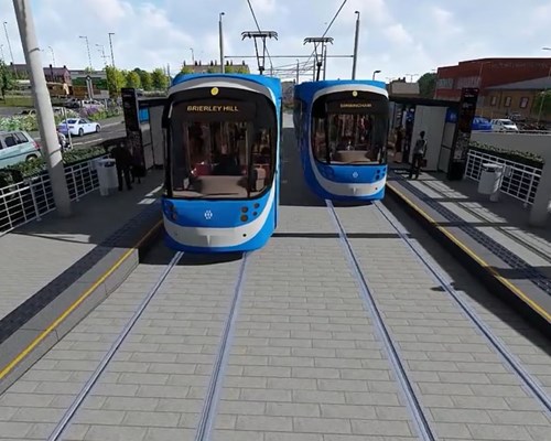 Fly-through footage shows first glimpse of what Metro extension is set to look like in Dudley