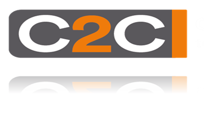 C2C in words as logo