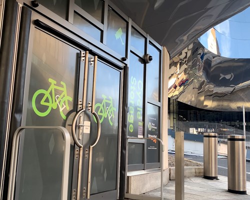 On your bike! Secure 'cycle pod' opens at Birmingham New Street