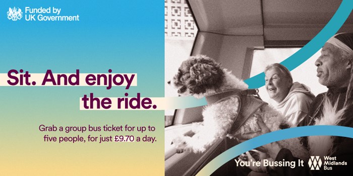 Artwork for the bussing it campaign