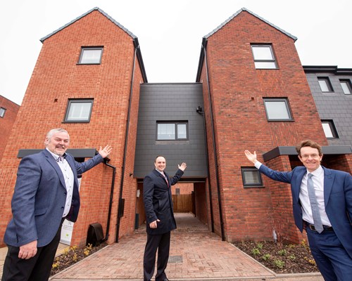 Key workers handed the ultimate Christmas gift – the chance to buy their brand-new house for just £1