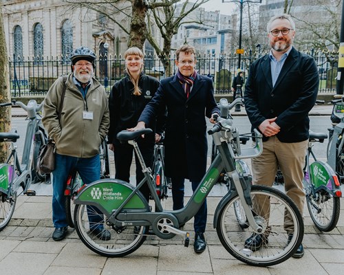West Midlands Cycle Hire celebrates one-year anniversary