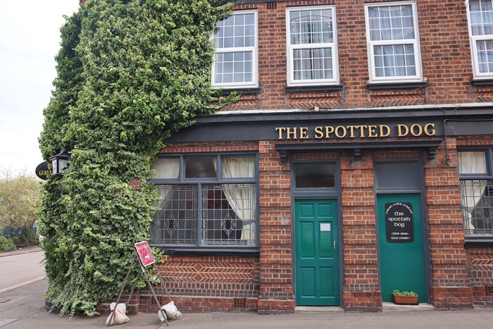 The Spotted Dog, in Digbeth. The pub is an example of a heritage establishment but not historically listed, according to CAMRA.