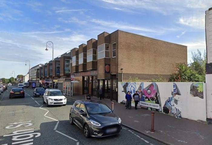 The new pedestrian link will transform derelict land next to the Brier Rose pub; Image courtesy of Google