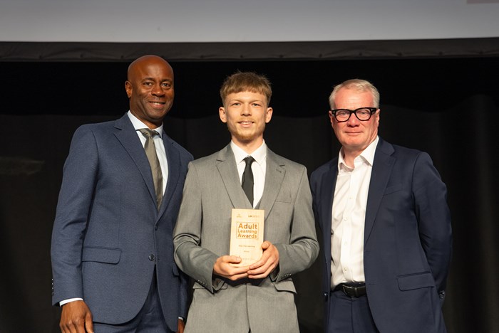 Nicholas Bailey, Jake Collins and Mayor of the West Midlands, Richard Parker