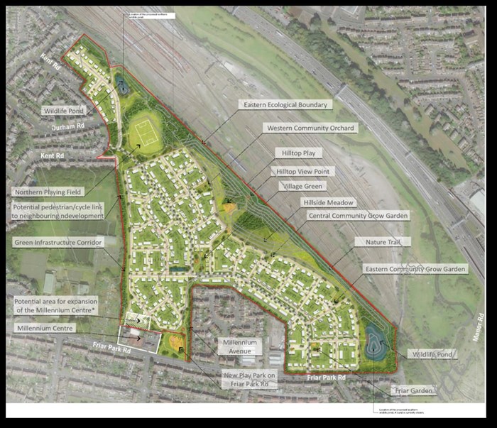 Design of Frier Park