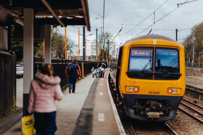 Train at station