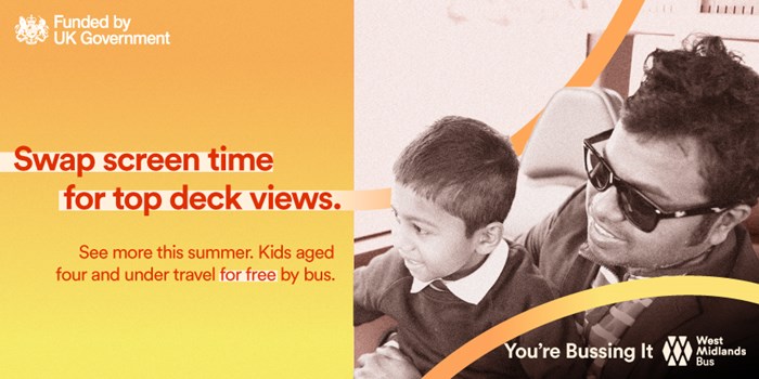 Artwork for the bussing it campaign