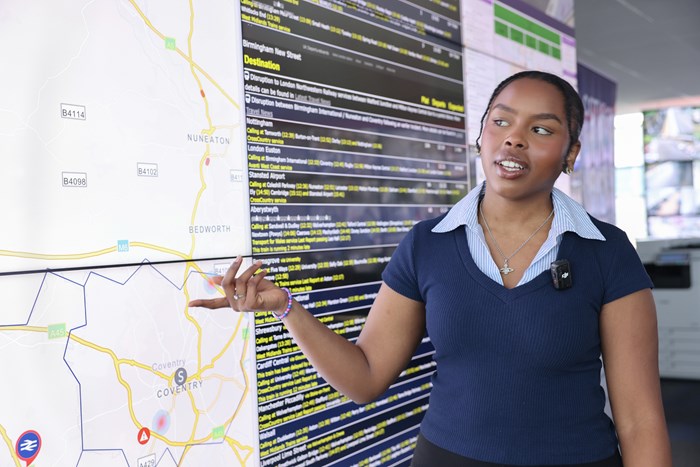Alicia Fernandes chose an apprenticeship route to land her job as a bus services coordinator