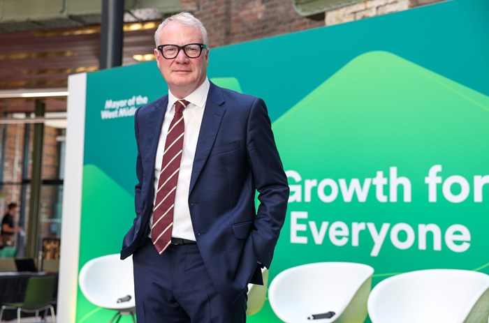 Richard Parker, Mayor of the West Midlands, launches the West Midlands Growth Plan.