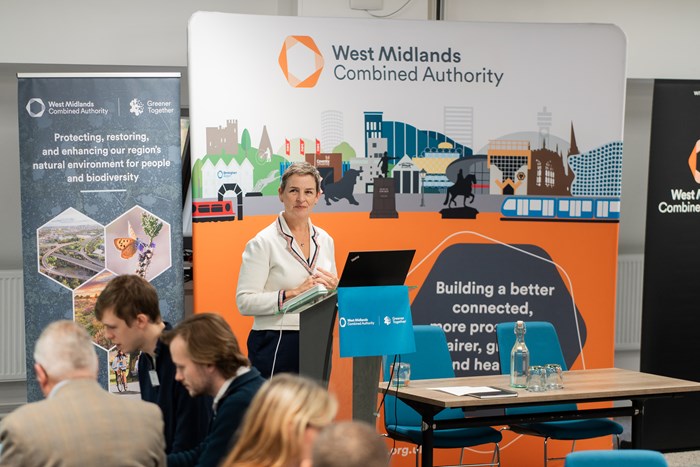 Keynote speaker, Mary Creagh CBE MP, Minister for Nature and Member of Parliament for Coventry East MP.