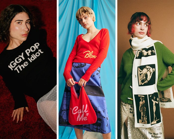 HADES knitwear that has earned cult status in the UK