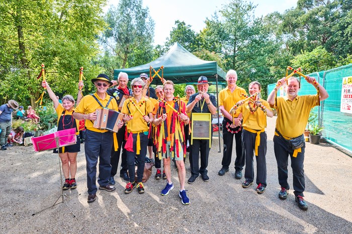 Andy Street at the Martineau Gardens Autumn Celebration event as a part of the Mayors Community Weekend in partnership with the National Lottery