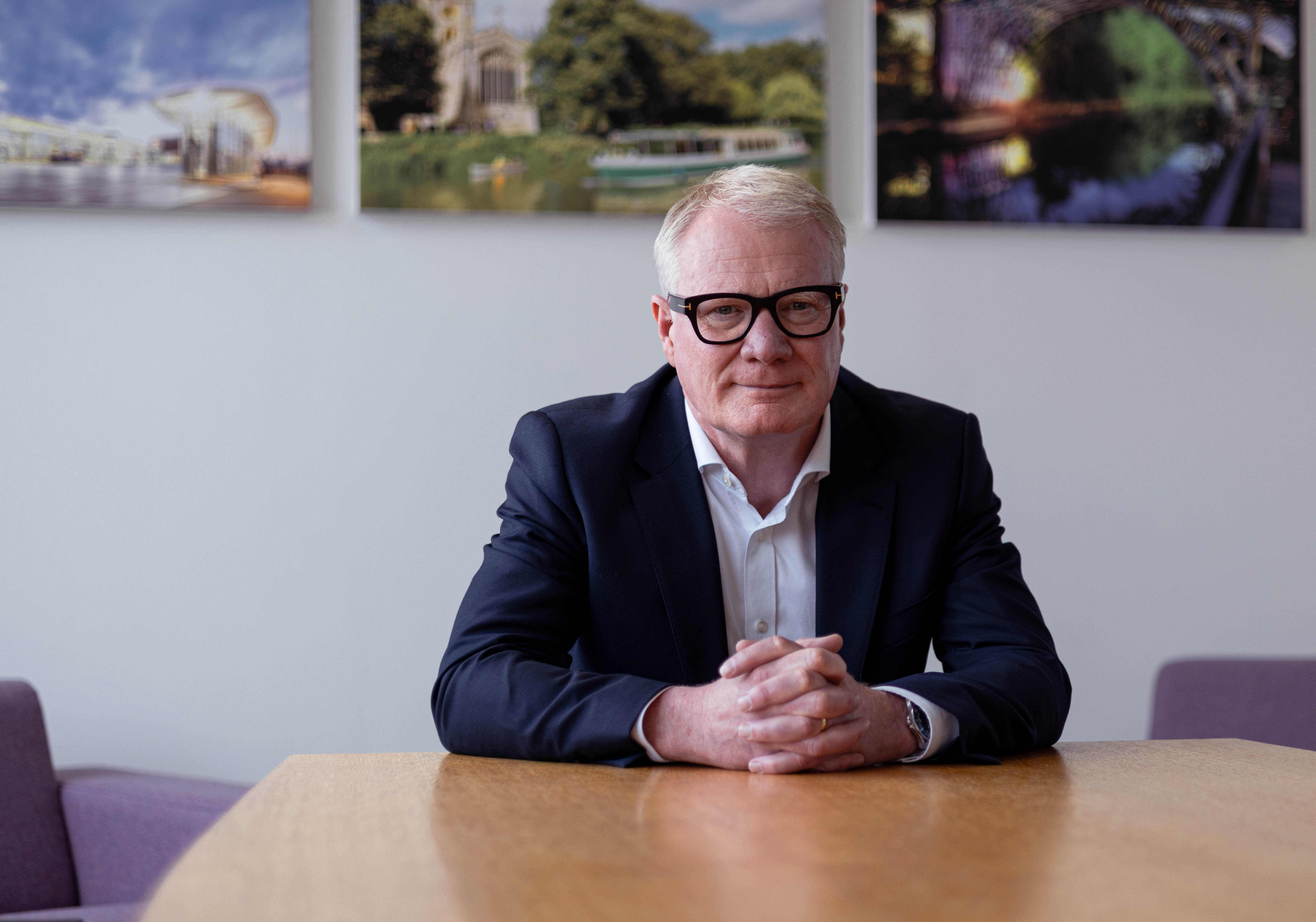 Richard Parker, Mayor of the West Midlands, has announced a new office base in Wolverhampton