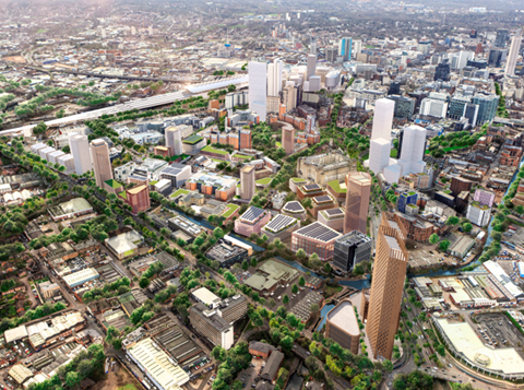 Birmingham Knowledge Quarter CGI