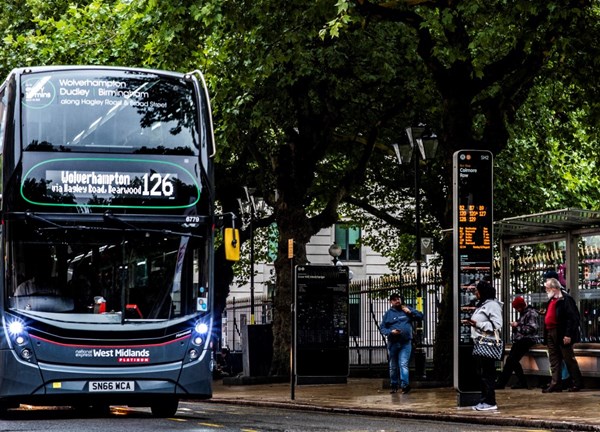 Bus Service 126 On Colmore Row