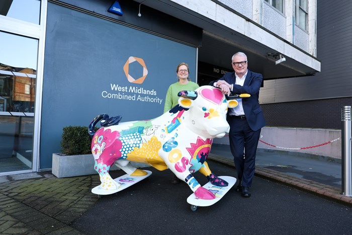 Laura Shoaf, WMCA chief executive, and Richard Parker, Mayor of the West Midlands.
