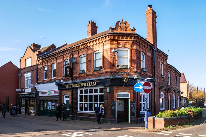 The Duke William, in Stourbridge.