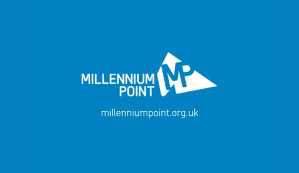 A logo for Millennium Point