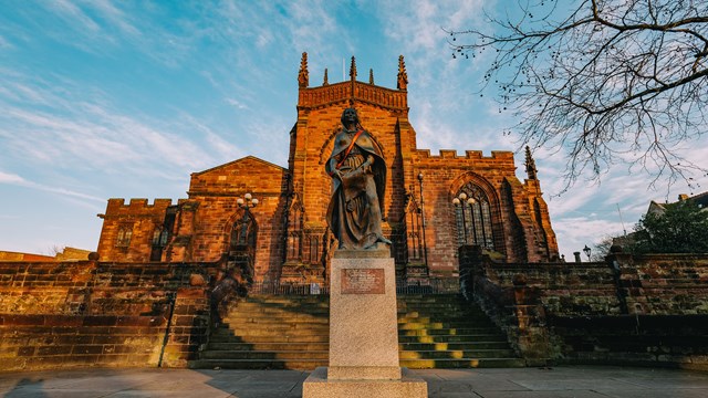 Statue Of Lady Wulfruna