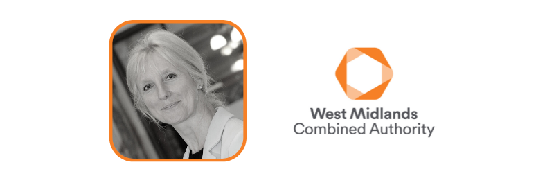 Image of a woman with the WMCA logo next to her