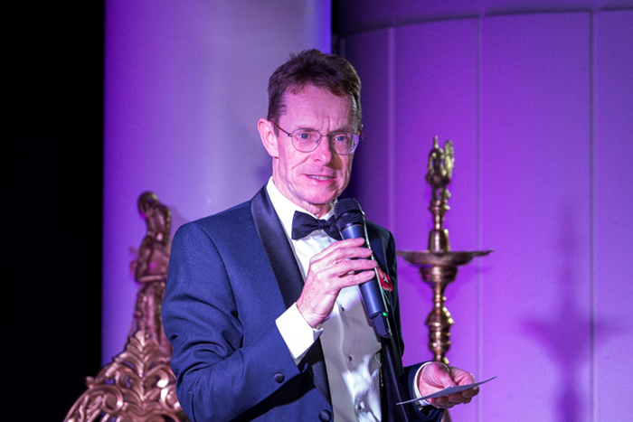 Andy Street, Mayor of the West Midlands and WMCA chair at the Millennium Point gala dinner